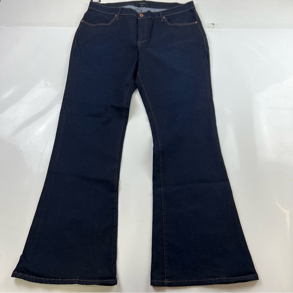 James Icon women’s navy blue jeans 18 NWT L24-19 - Picture 1 of 5